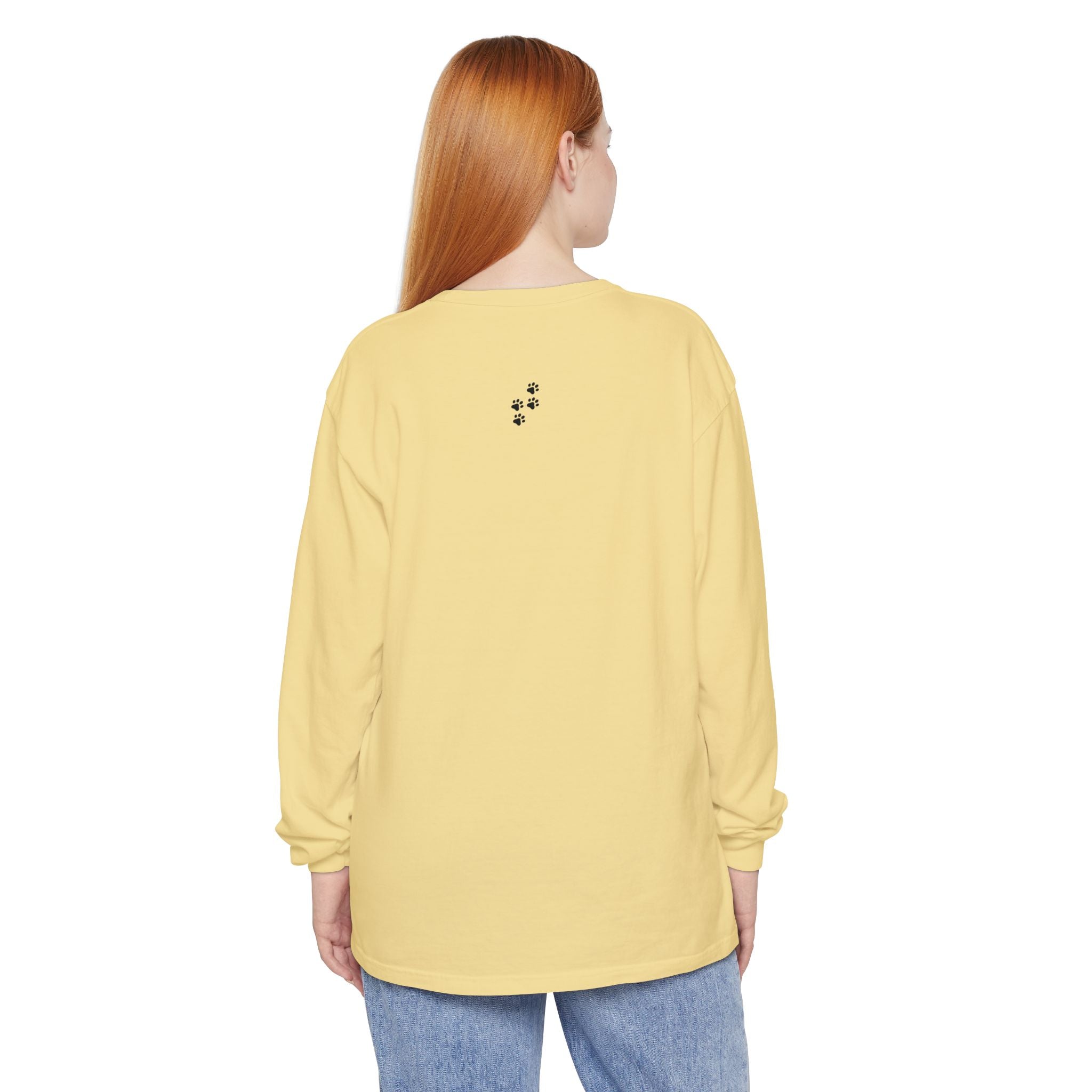 Napathy Cat Long Sleeve Shirt | Funny Sleepy Cat Graphic Tee