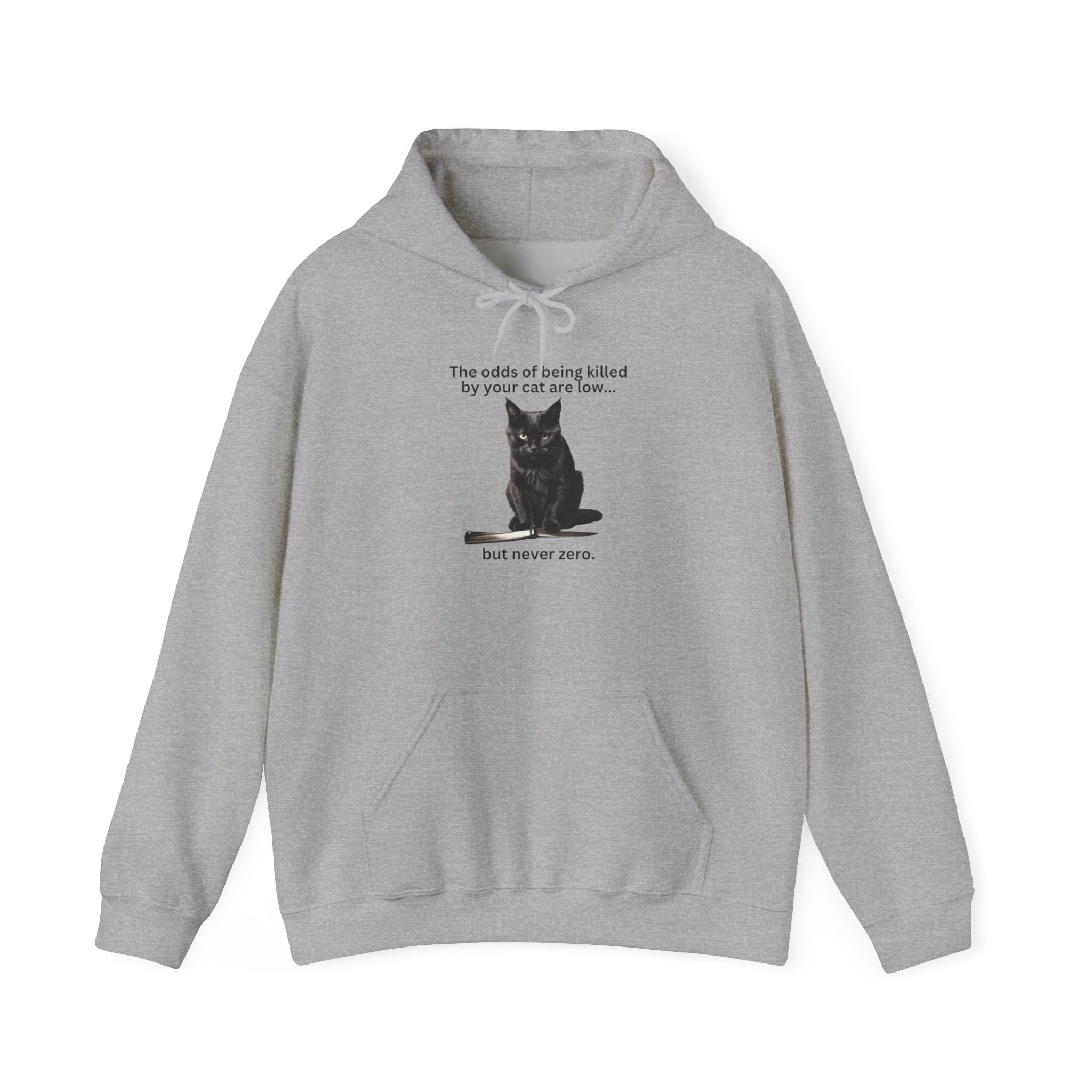 Photo depicting the ​Odds Unisex Heavy Blend™ Hooded Sweatshirt from EpiAl's Shop.