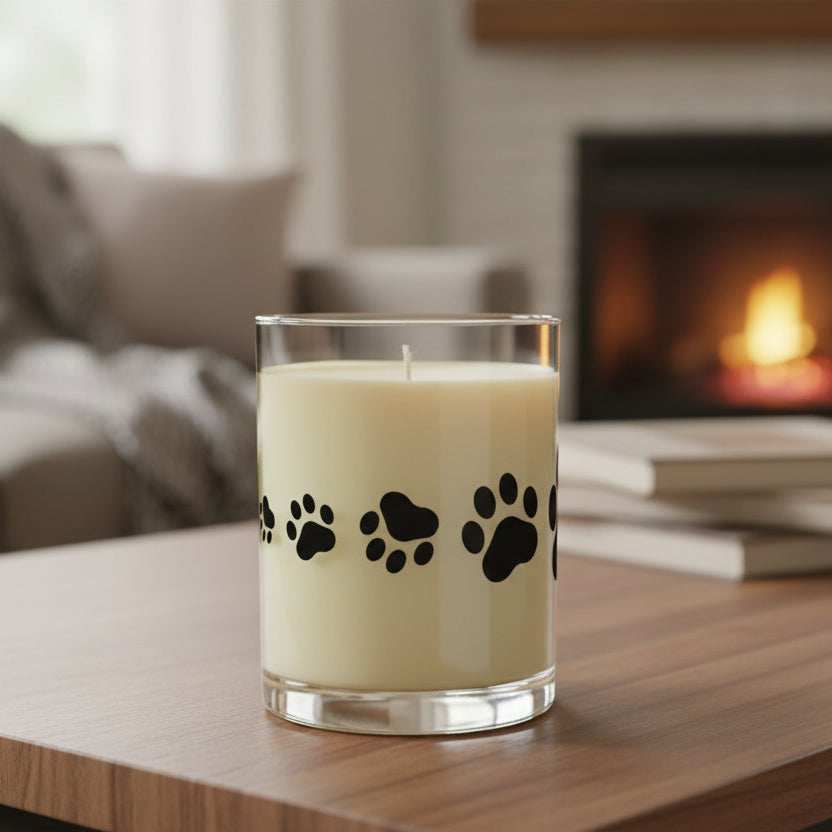 Paws & Reflect Soy Candle – Calm, Cozy, Slightly Judgmental