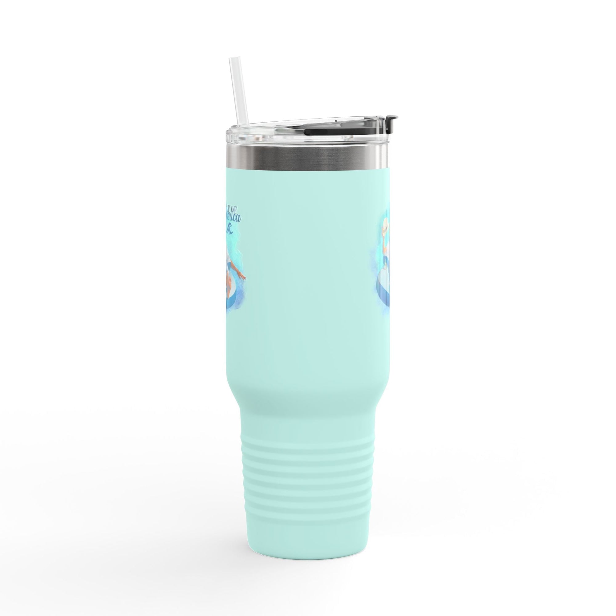 Trump Gulf of America Insulated Travel Mug - 40oz Printify
