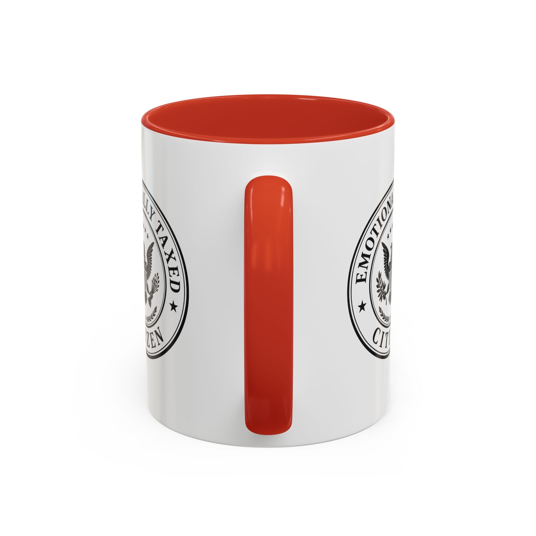 Emotionally Taxed Citizen Accent Mug | Existential Office Mug