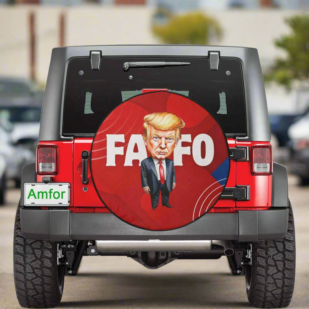 Trump FAFO Spare Tire Cover (Large)(17")