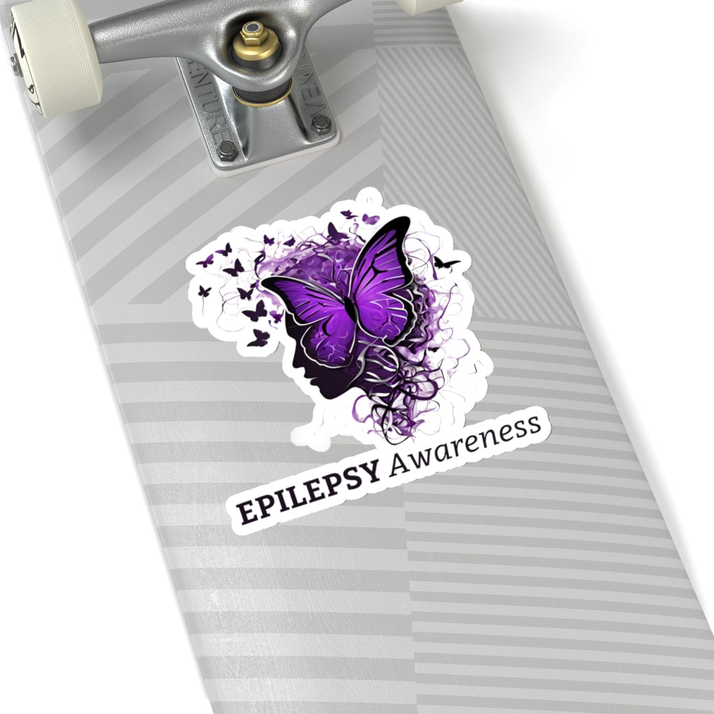 Epilepsy Awareness Kiss-Cut Stickers