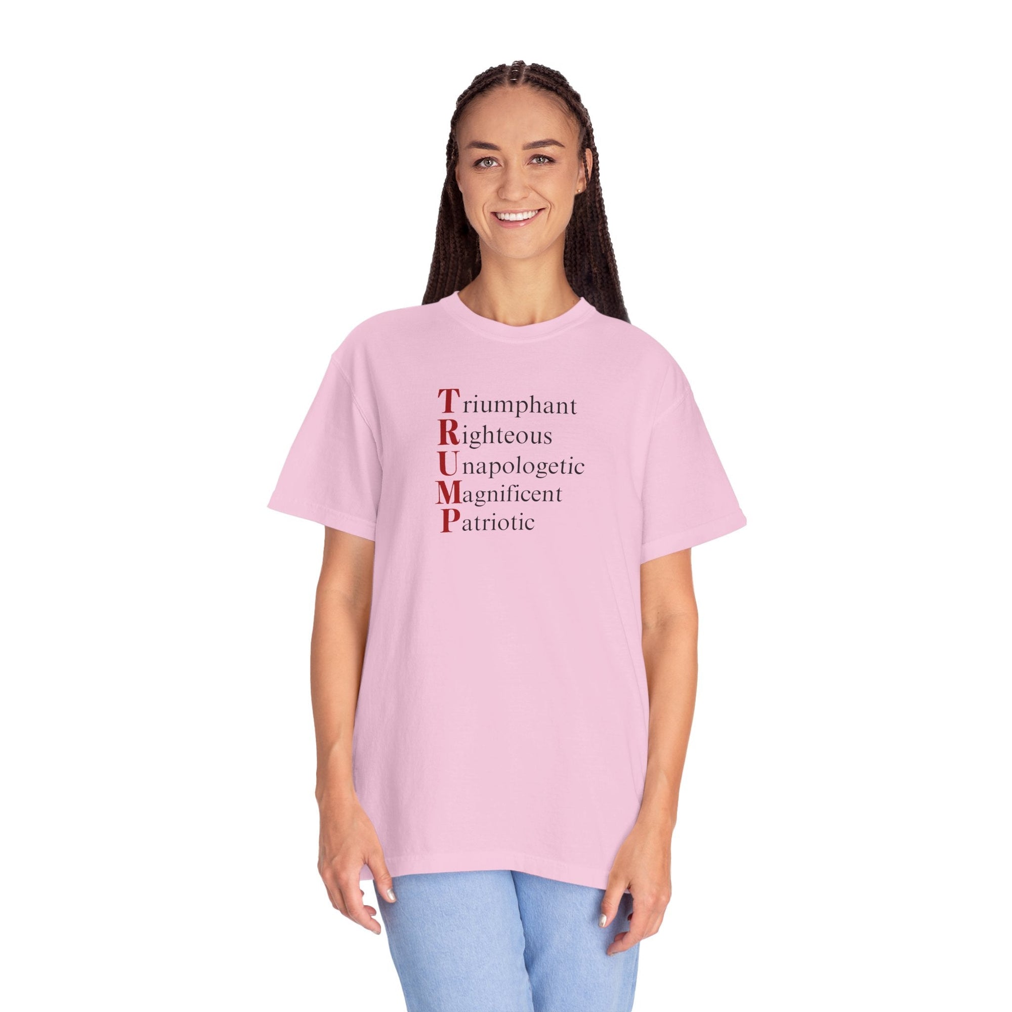 Unisex Patriotic T-Shirt - 'TRUMP' Inspirational Tee Printify