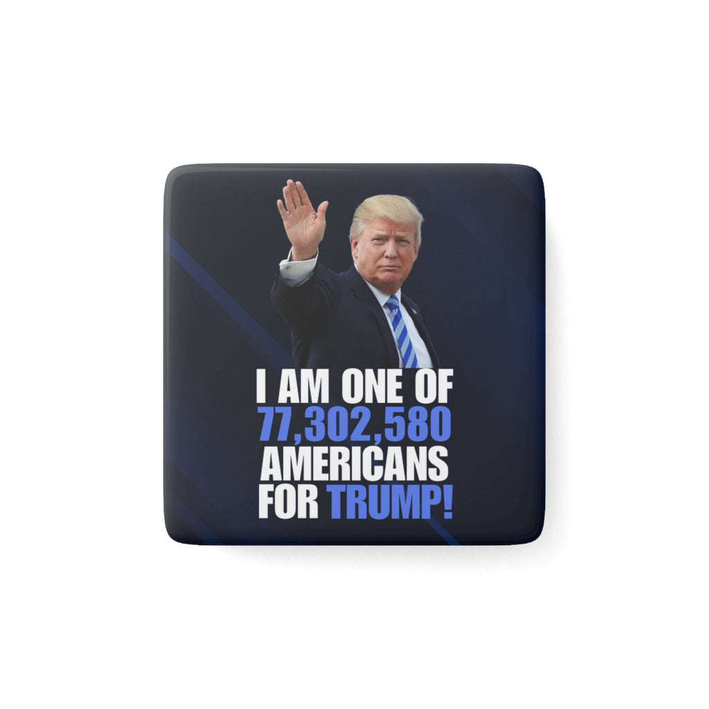 Trump Supporter Magnet: Americans For Trump Printify