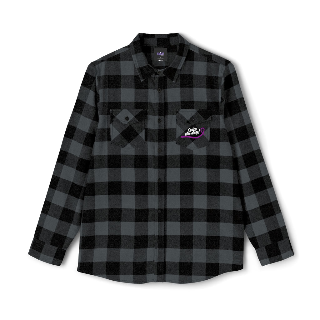Cozy Seize the Day Unisex Flannel Shirt