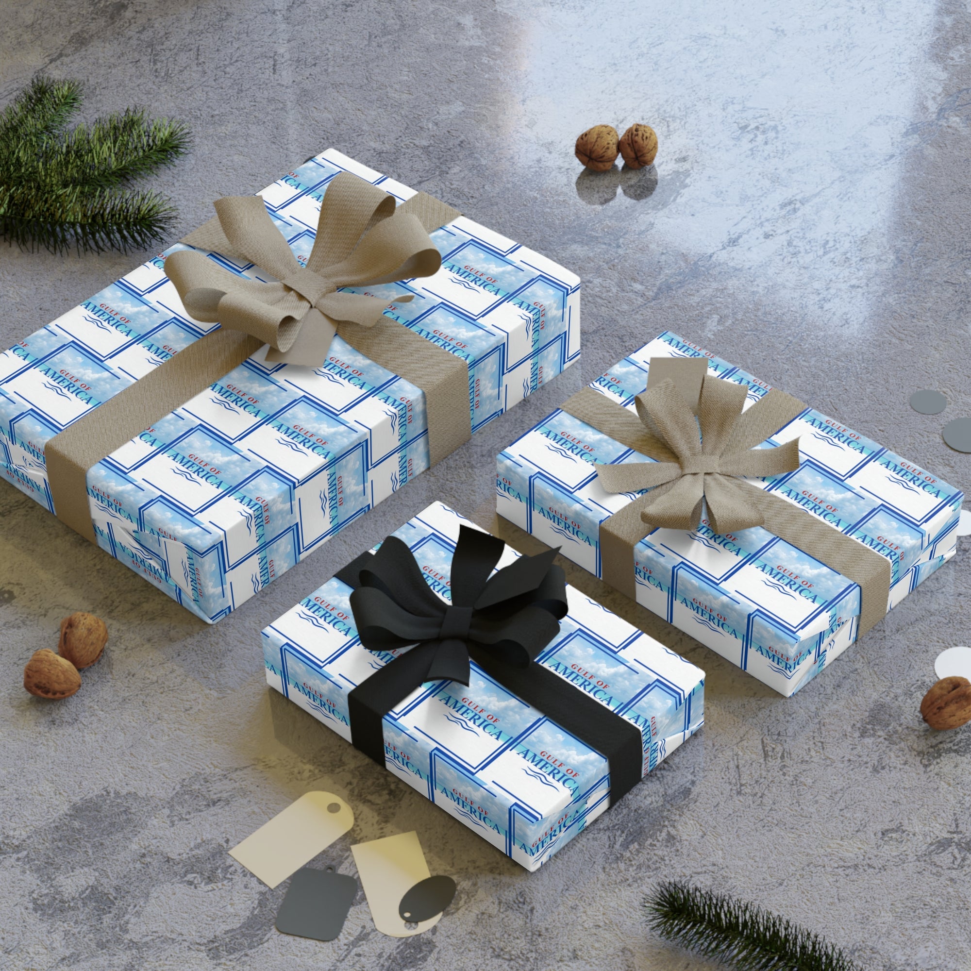 American Gulf Gift Wrapping Paper Roll
