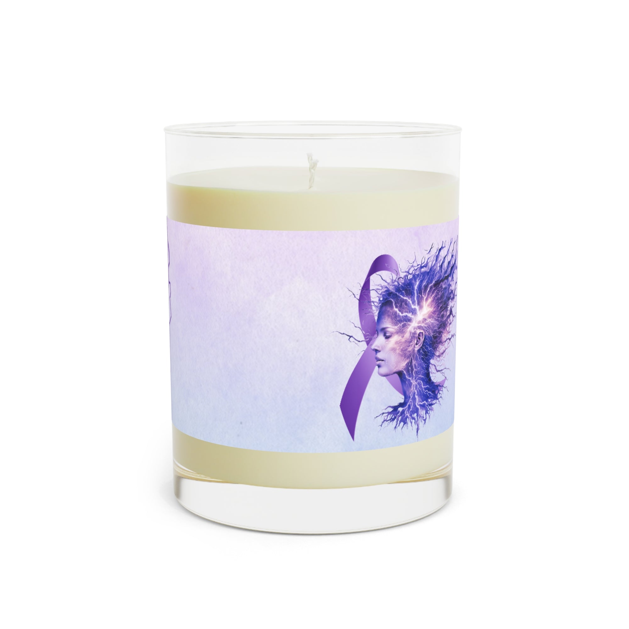 A Warrior is Born Scented Candle - Full Glass, 11oz