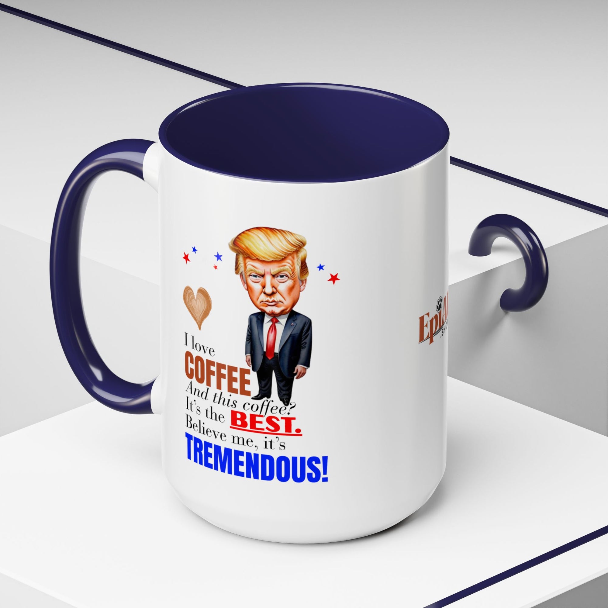 Trump-Themed Accent Coffee Mug