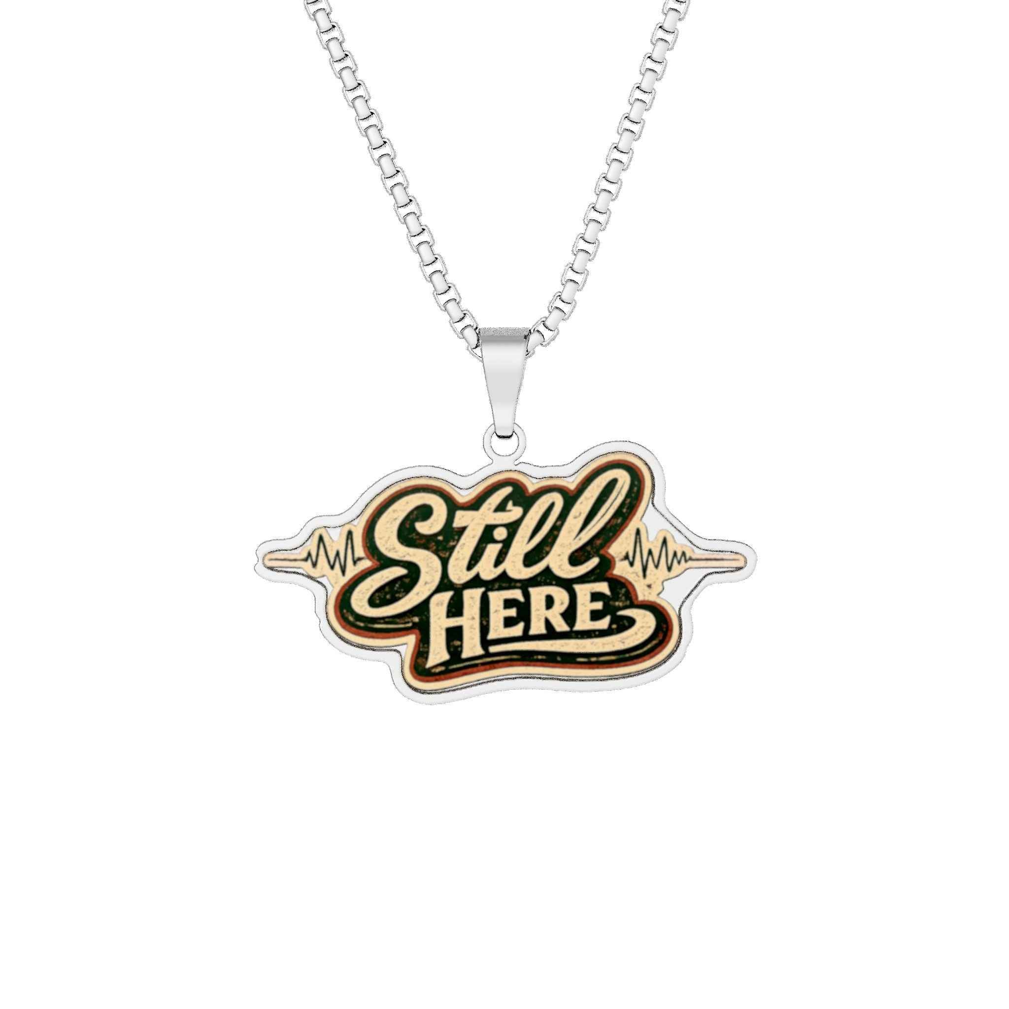 Still Here Epilepsy Awareness Necklace