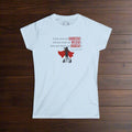 Photo depicting the ​Perception Women's Softstyle Tee from EpiAl's Shop.