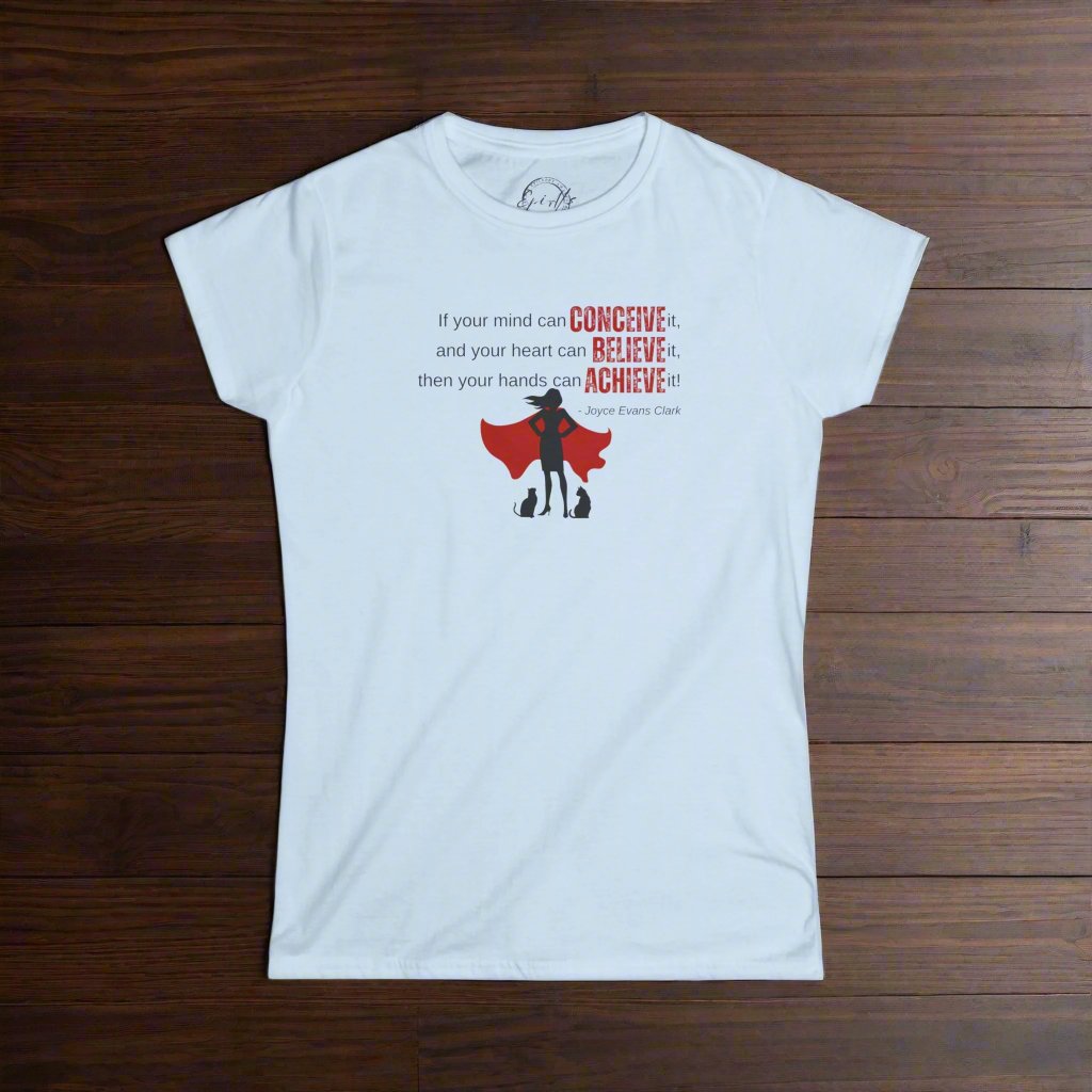 Photo depicting the ​Perception Women's Softstyle Tee from EpiAl's Shop.