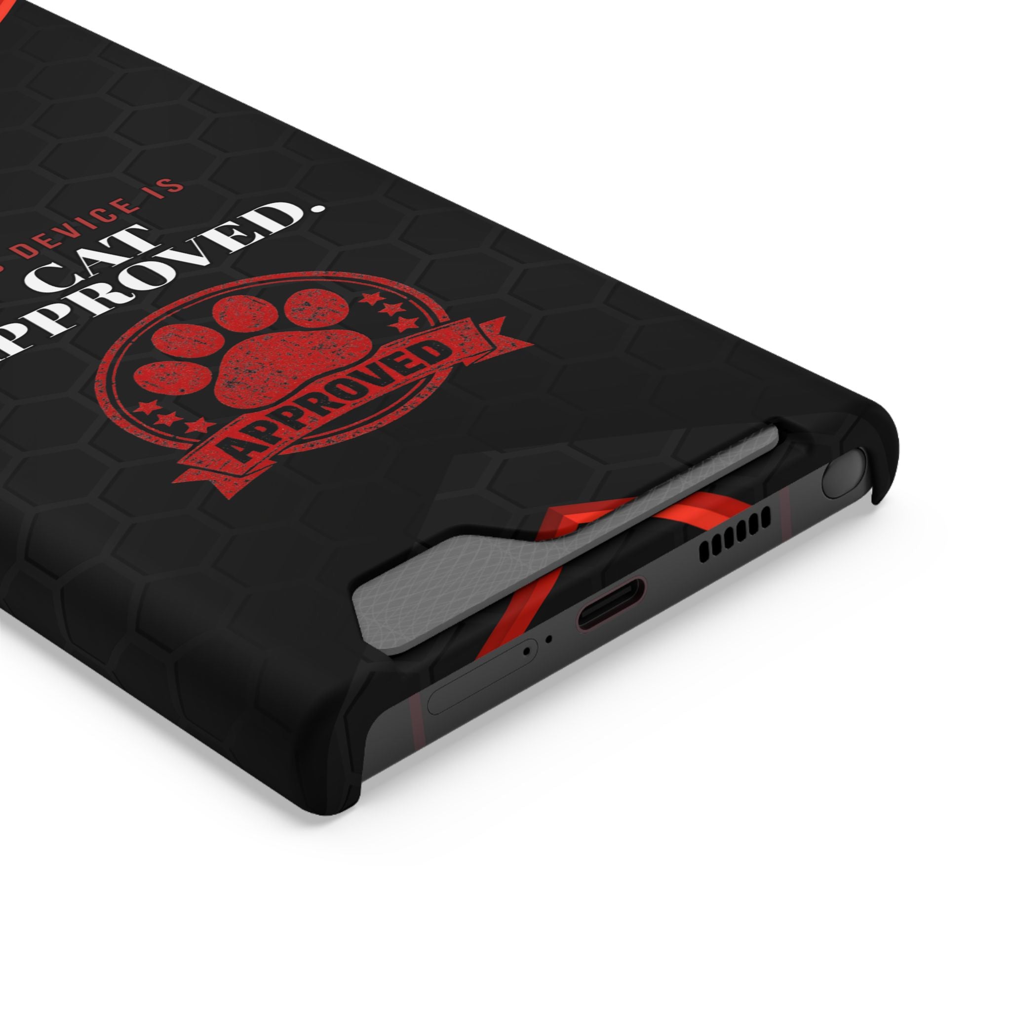 Cat Approved iPhone Case — Official Stamp Edition