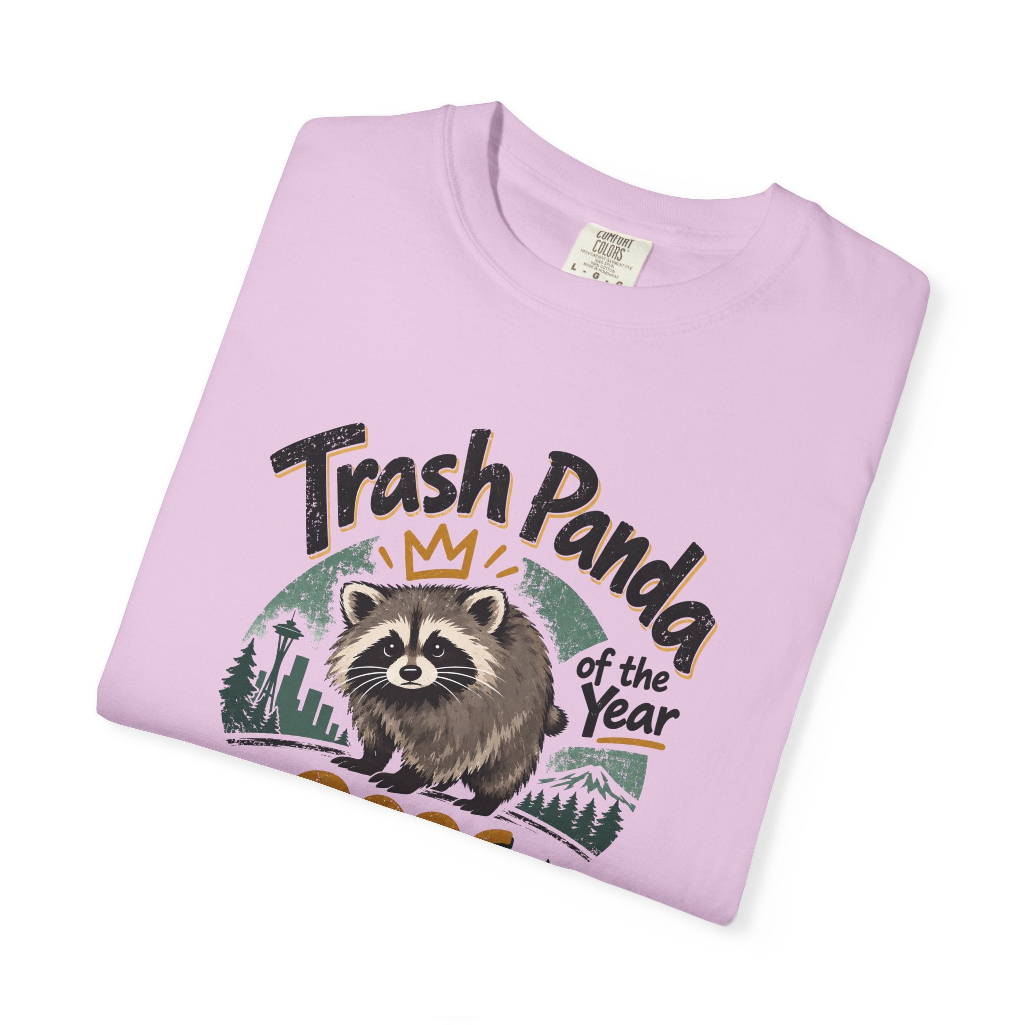Trash Panda of the Year 2026 Garment-Dyed T-Shirt | Jimothy-Inspired Raccoon Tee