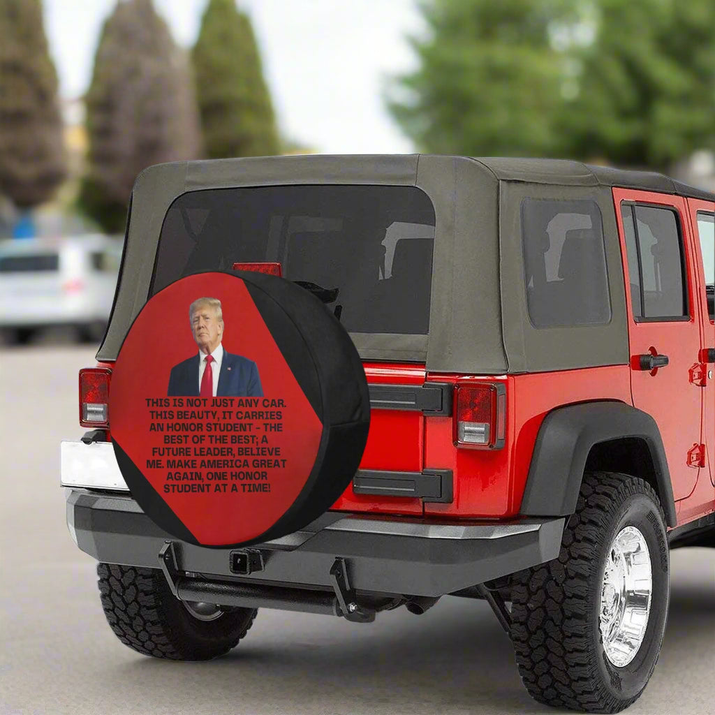Trump Honor Student Spare Tire Cover (Medium)(16")