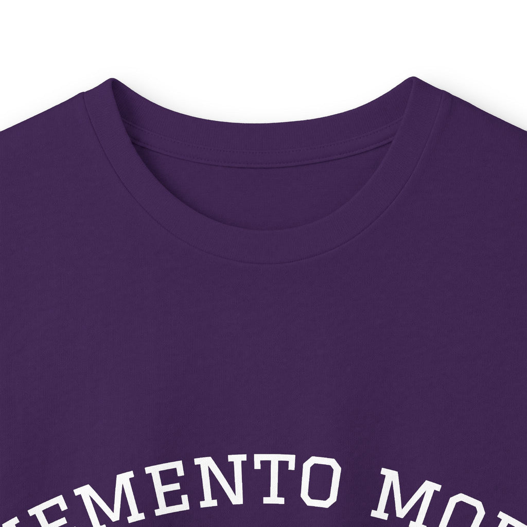 Memento Mori. Pay Later. Long Sleeve T-Shirt | Dark Humor & Existential Dread