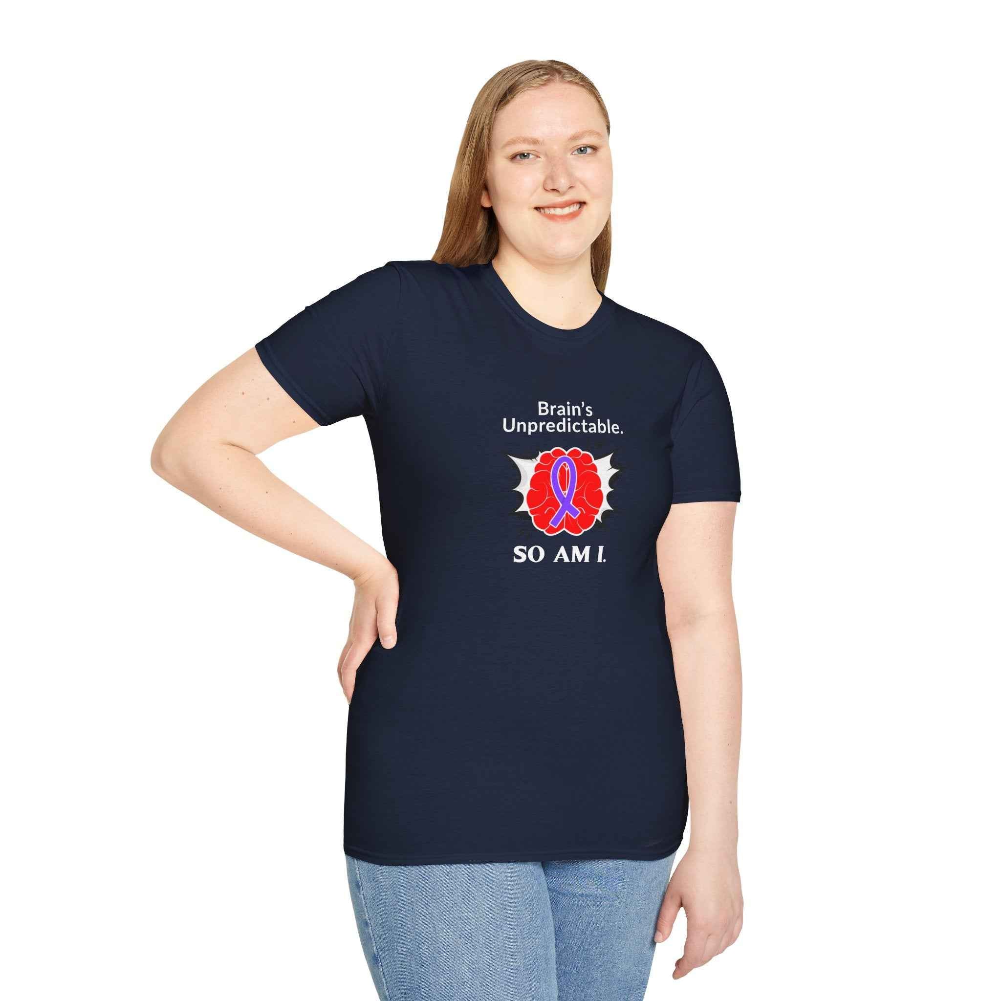 Brain’s Unpredictable. So Am I. – Epilepsy Awareness Tee
