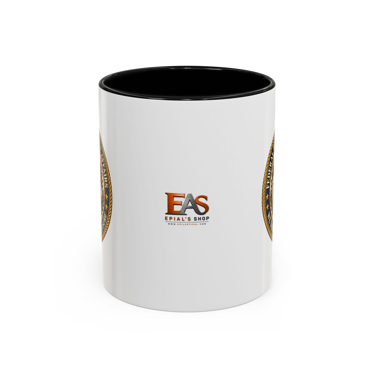 Federal Bureau of Feline Affairs Mug | Funny Cat Government Parody Coffee Cup | 11oz & 15oz
