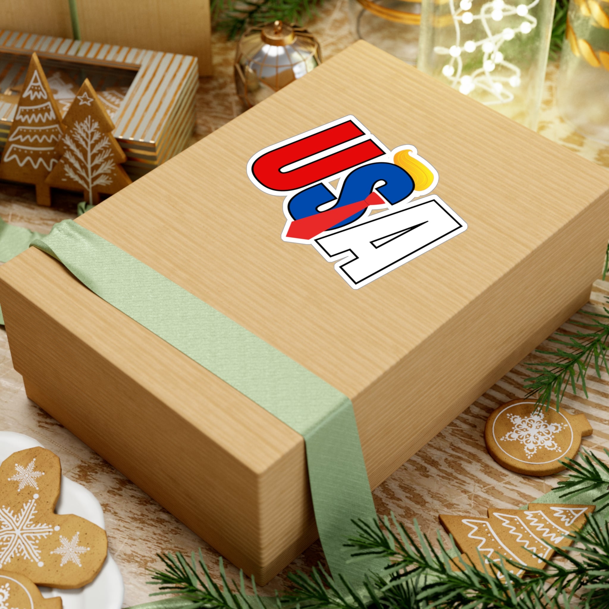 USA Kiss-Cut Vinyl Decals