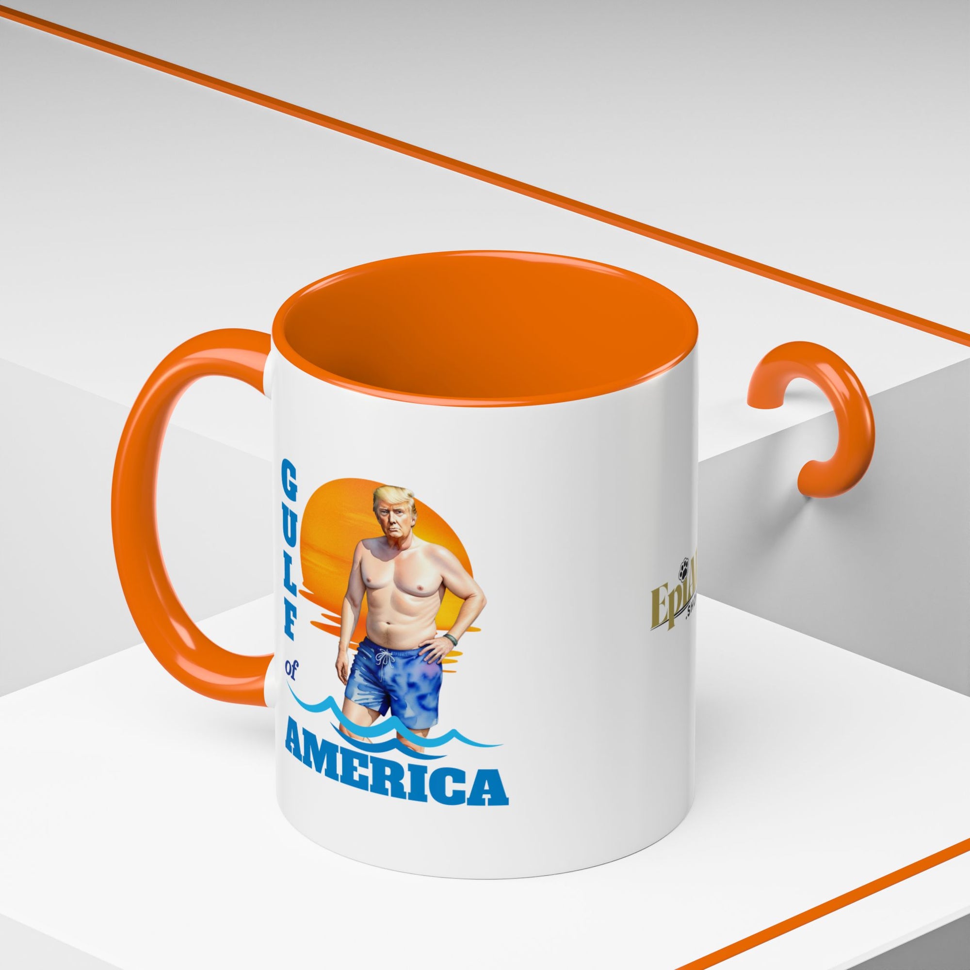 Humorous American Gulf Coffee Mug - 11/15oz Accent Mug for Fun Lovers