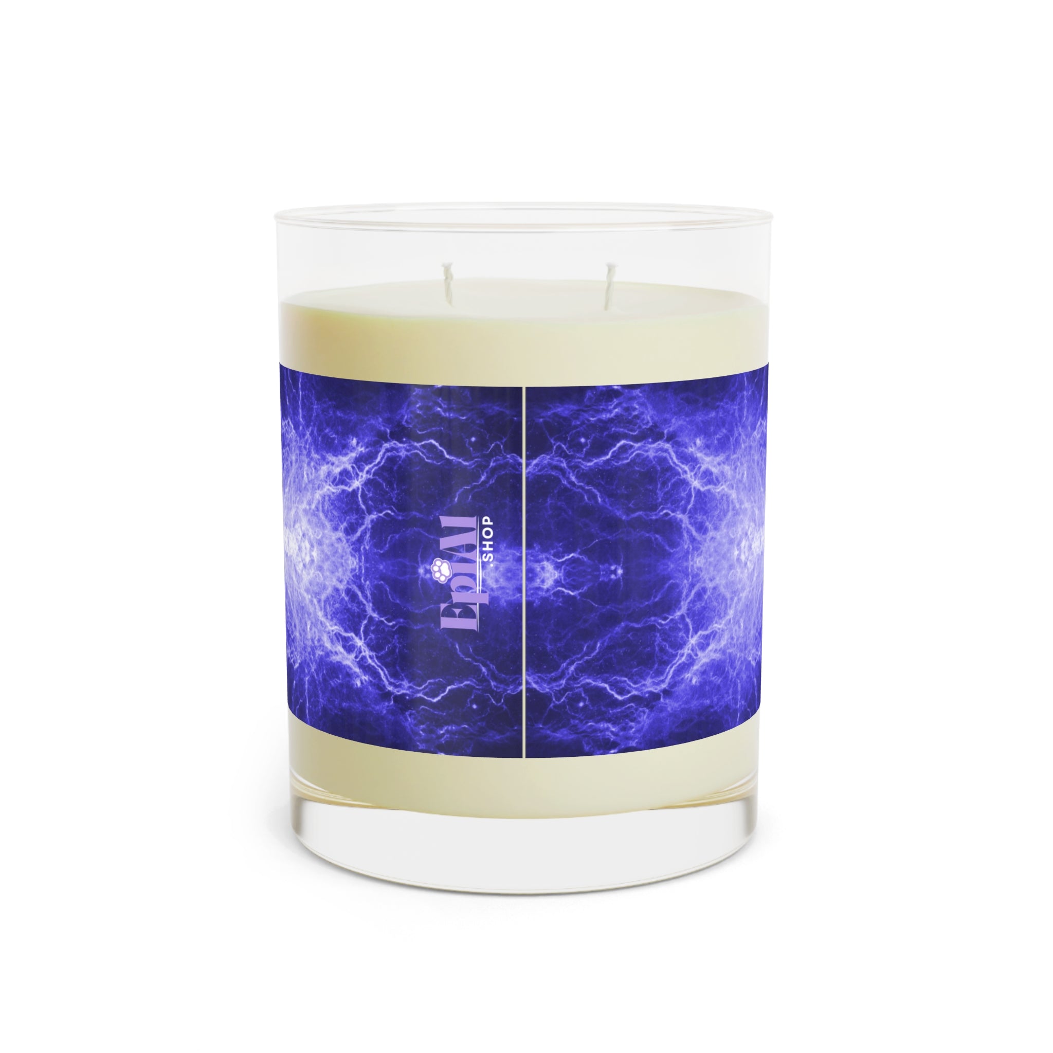 Photo depicting the ​Resilient Against the Tempest Scented Candle - Full Glass, 11oz from EpiAl's Shop.