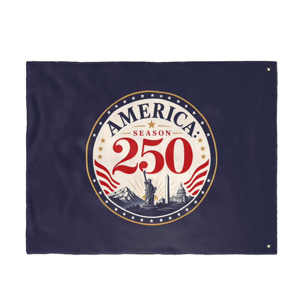 America 250 Season Flag | Patriotic Americana Double-Sided House Flag