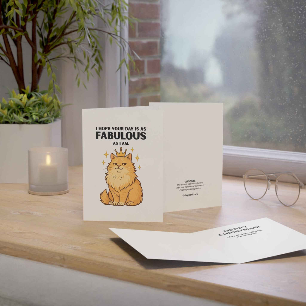 Hope Your Day Is as Fabulous as I Am Greeting Card – 10, 30, 50 pc. sets