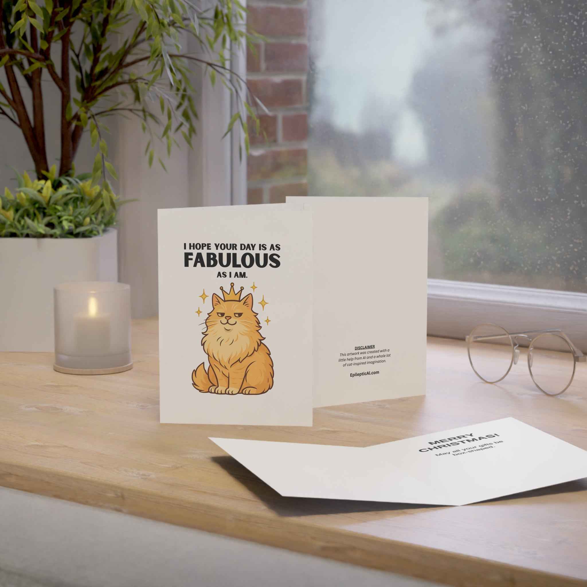 Hope Your Day Is as Fabulous as I Am Greeting Card – 10, 30, 50 pc. sets