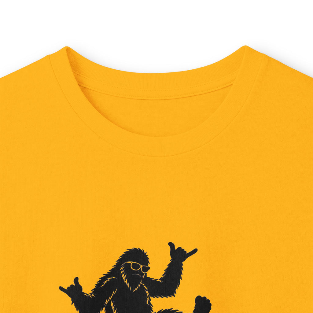 Squatch Scratch Long Sleeve Tee — Bigfoot Graphic Shirt