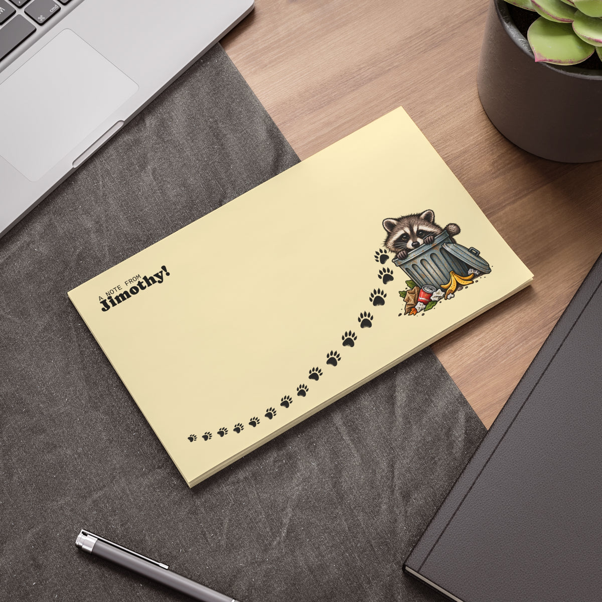 A Note From Jimothy Raccoon Post-it® Notes