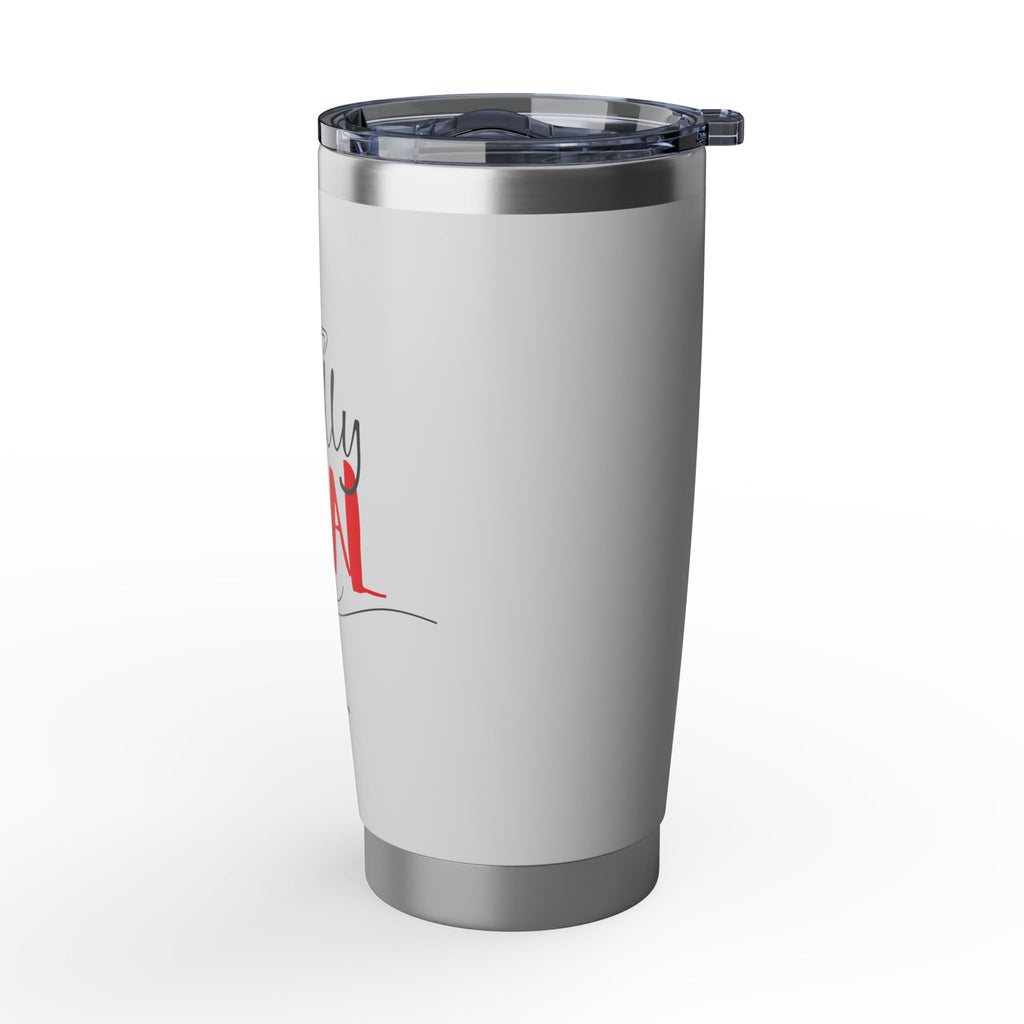 Mildly Feral 20oz Stainless Steel Tumbler – Funny Cat Lover Travel Cup