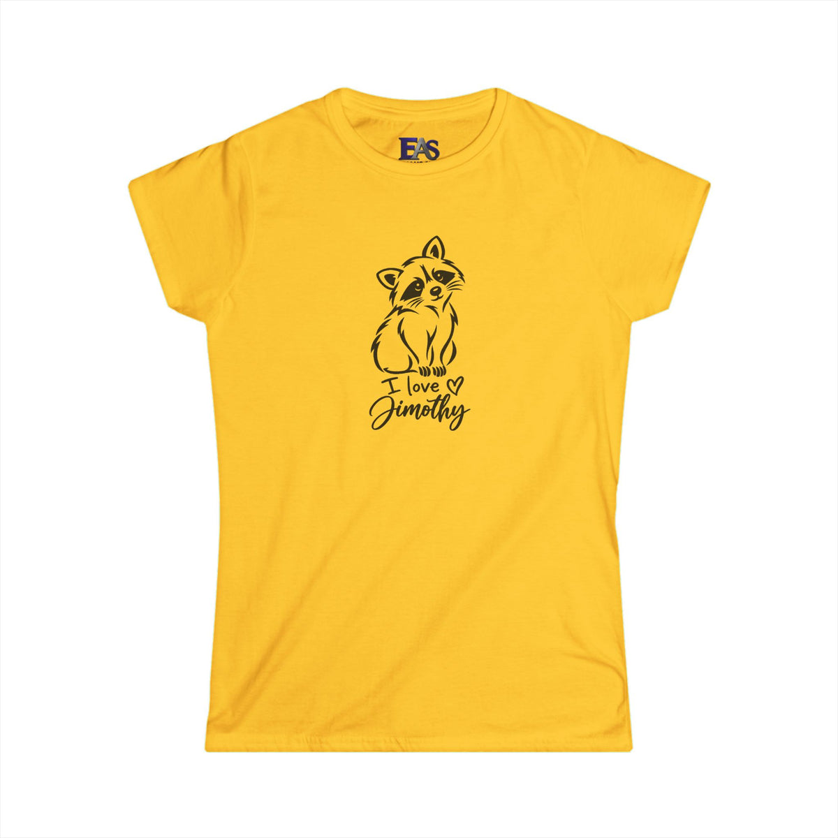 I Love Jimothy Women’s T-Shirt | Cute Raccoon Graphic Tee