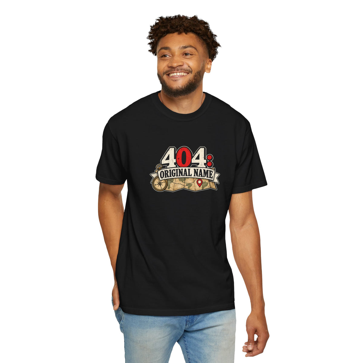 404: Original Name T-Shirt | Funny Geography Renaming Shirt