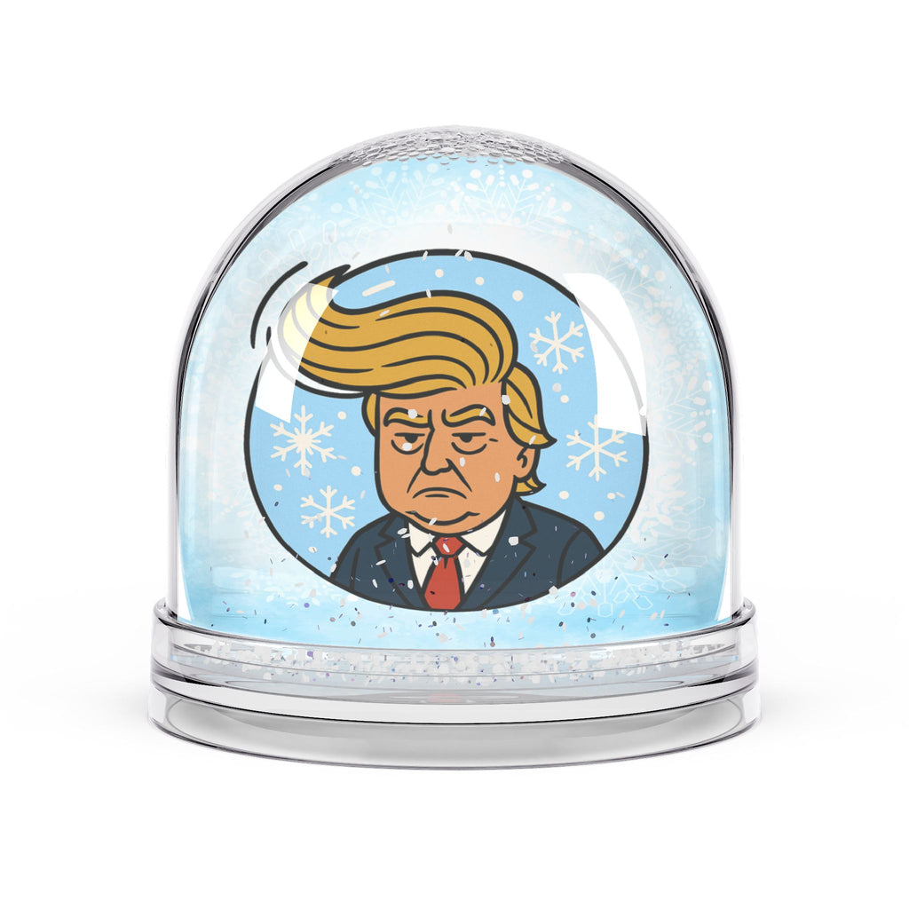 Bombastic Blonde Politician Snow Globe