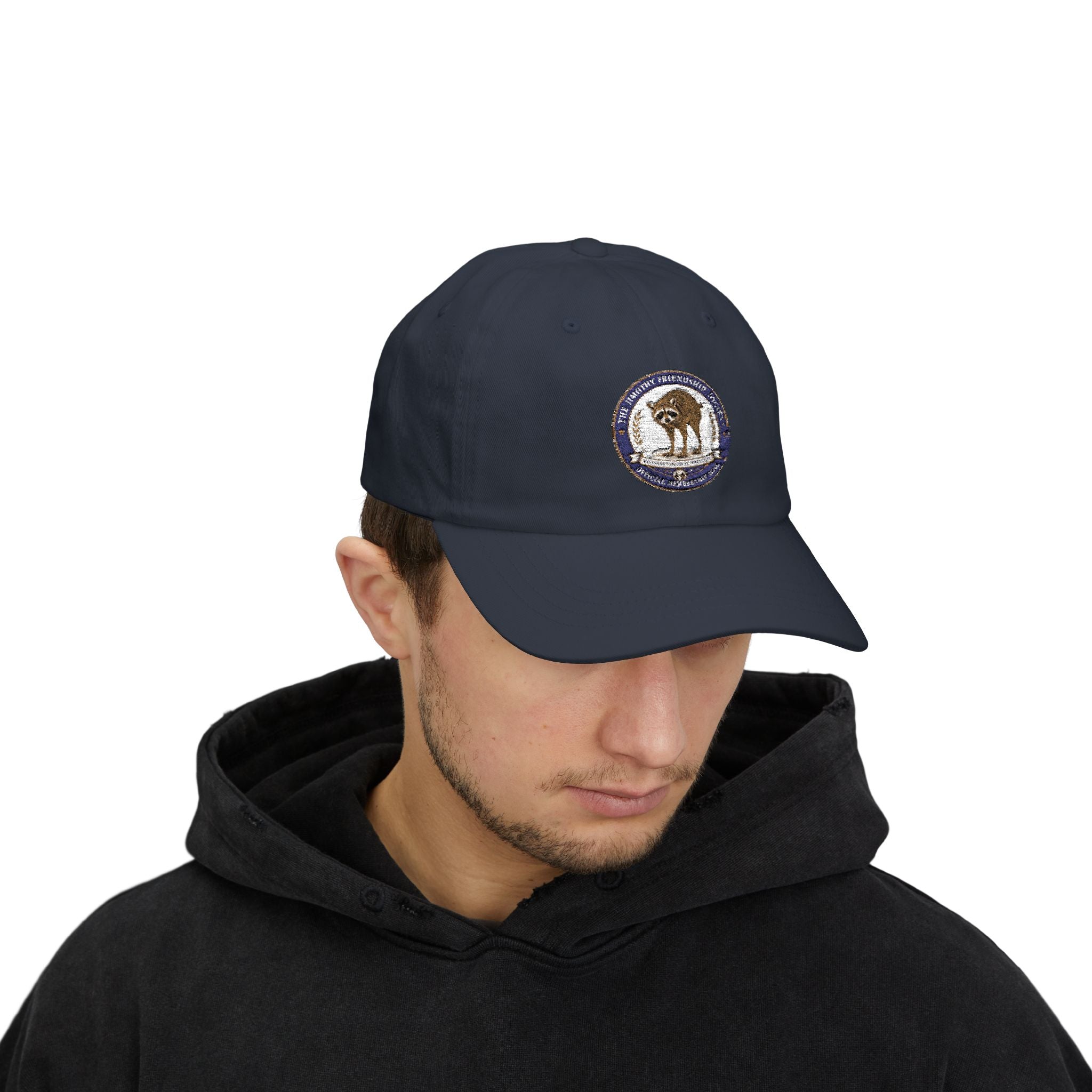 Jimothy Friendship Society Dark-Colored Dad Hat