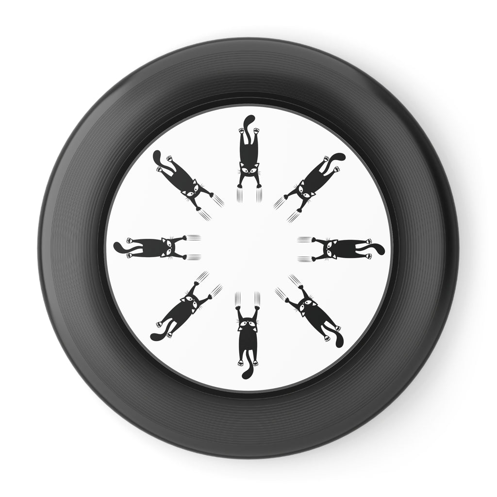 Wham-O Frisbee with Fun Cat Design - Perfect for Outdoor Play and Pet Lovers