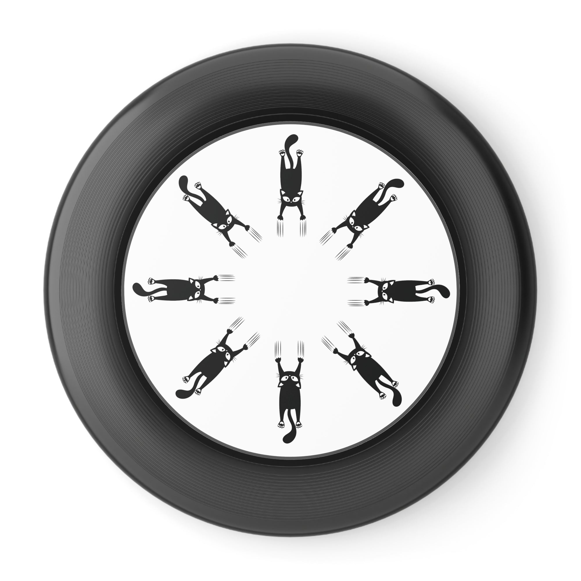 Wham-O Frisbee with Fun Cat Design - Perfect for Outdoor Play and Pet Lovers