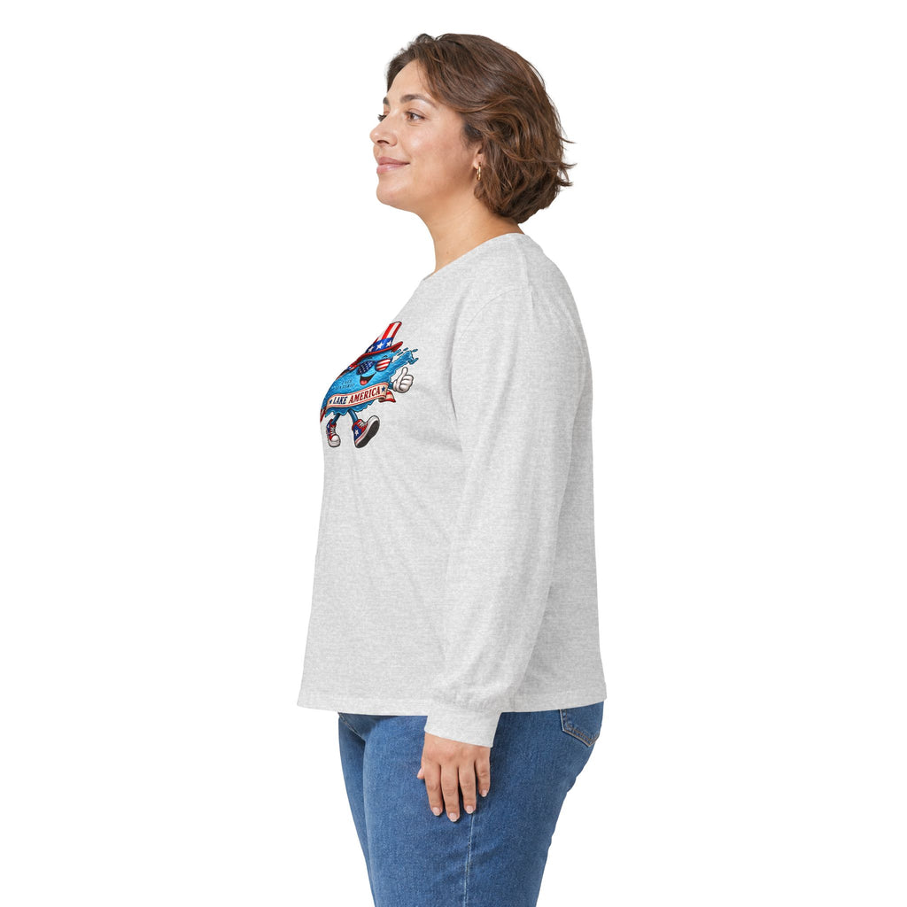 Lake Ontario Dressed as Lake America Halloween Unisex Long Sleeve Tee