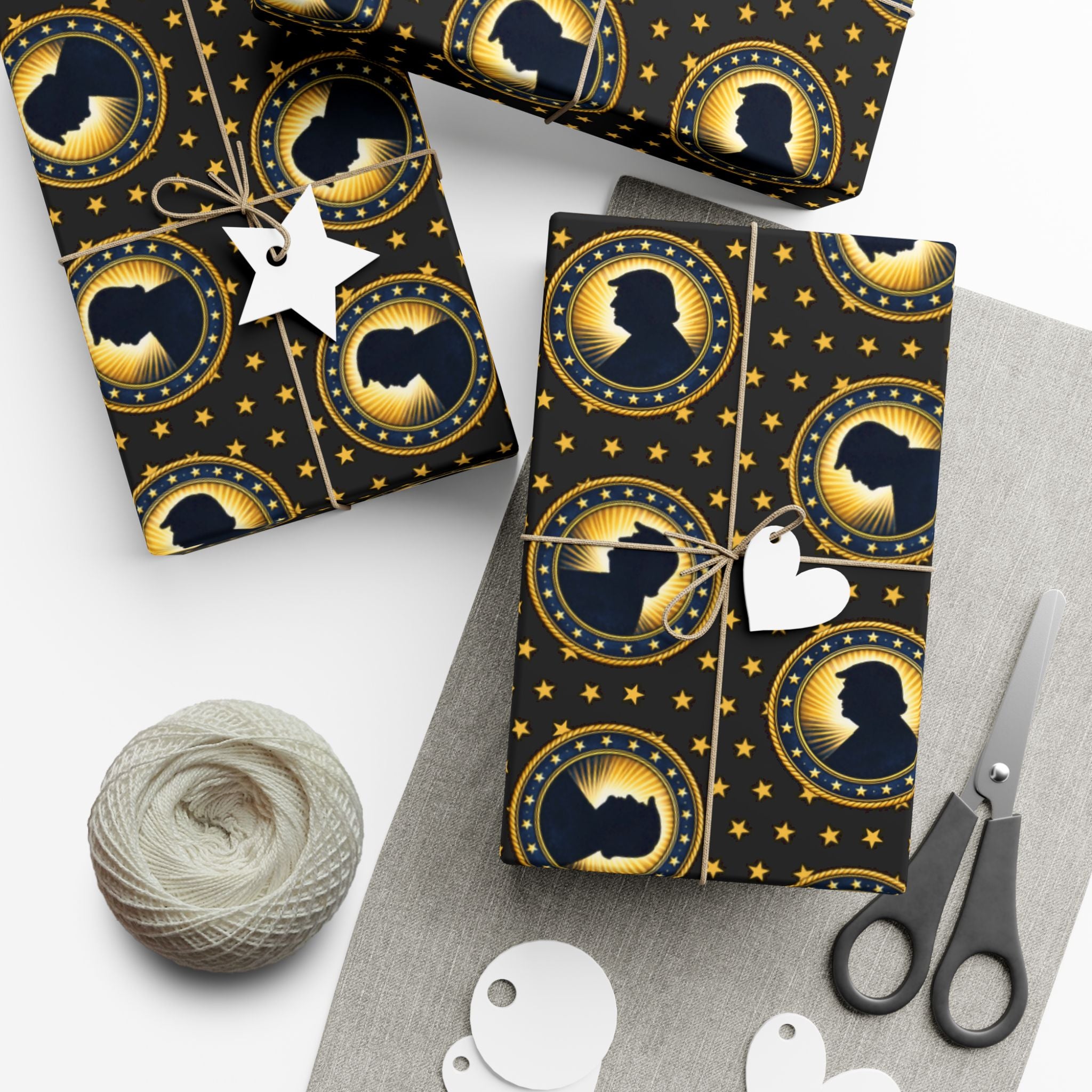 Presidential Seal Pattern Gift Wrap | All-Occasion Wrapping Paper