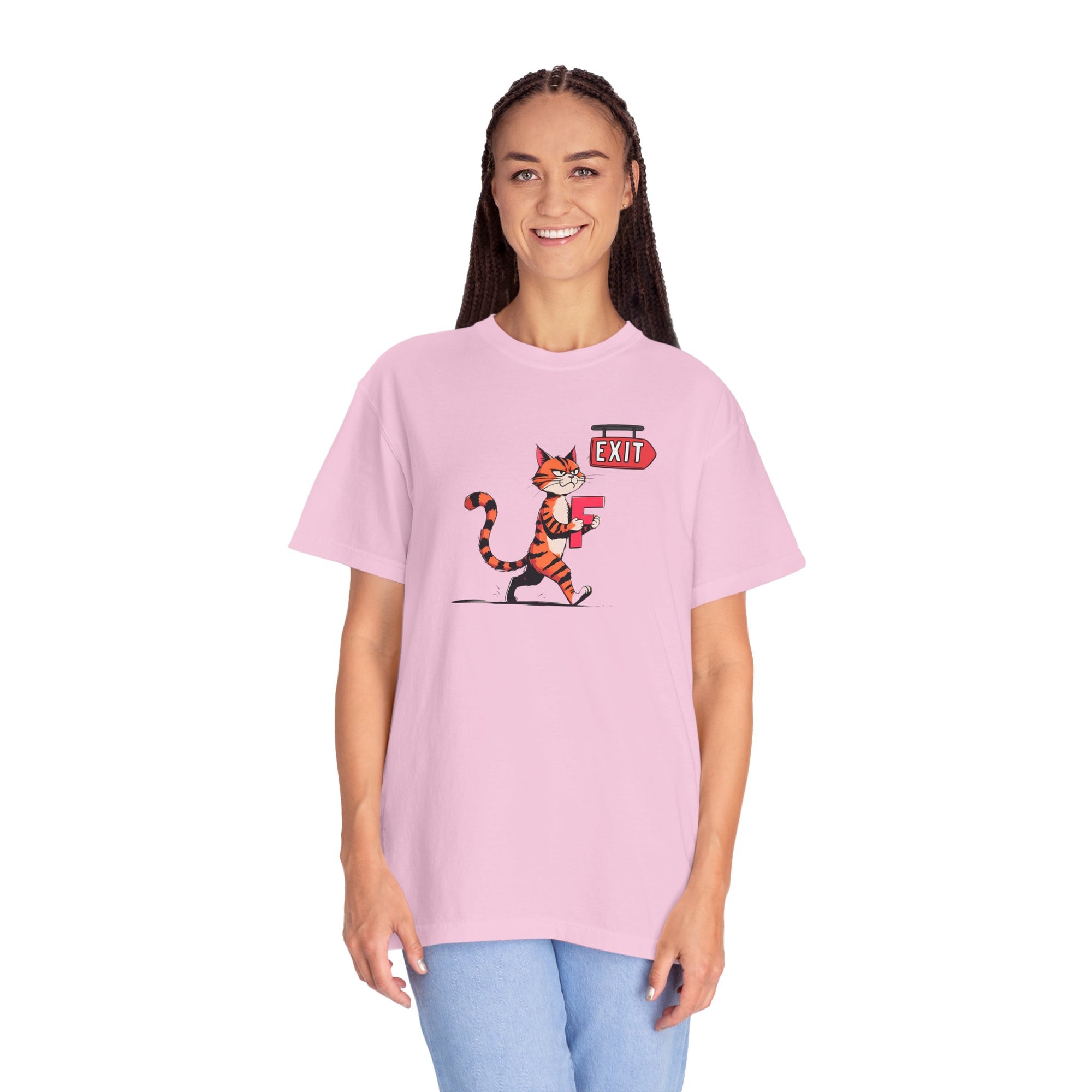 Getting the F Outta Here Unisex Garment-Dyed T-shirt