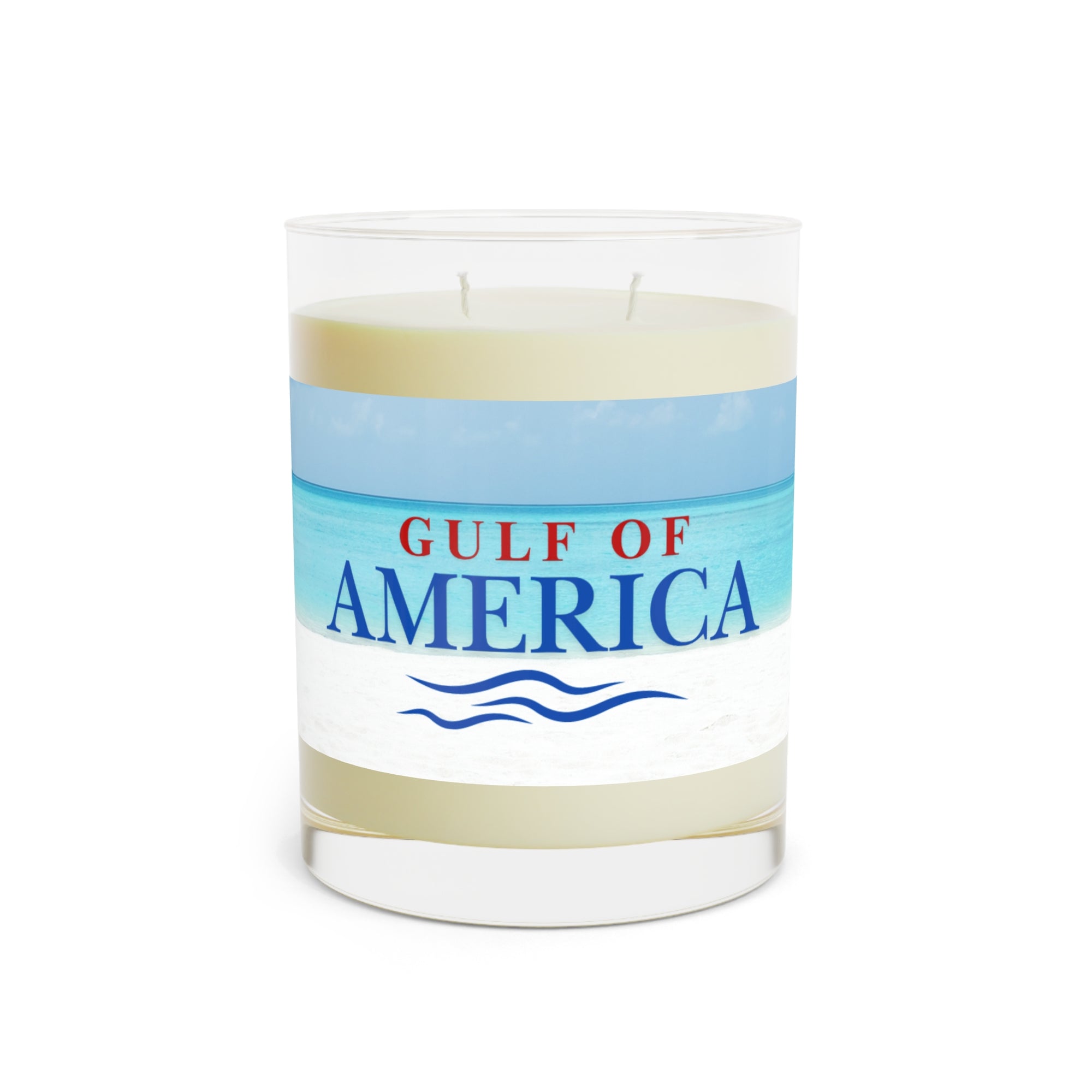 American Gulf Beach Scented Candle, 11oz Full Glass