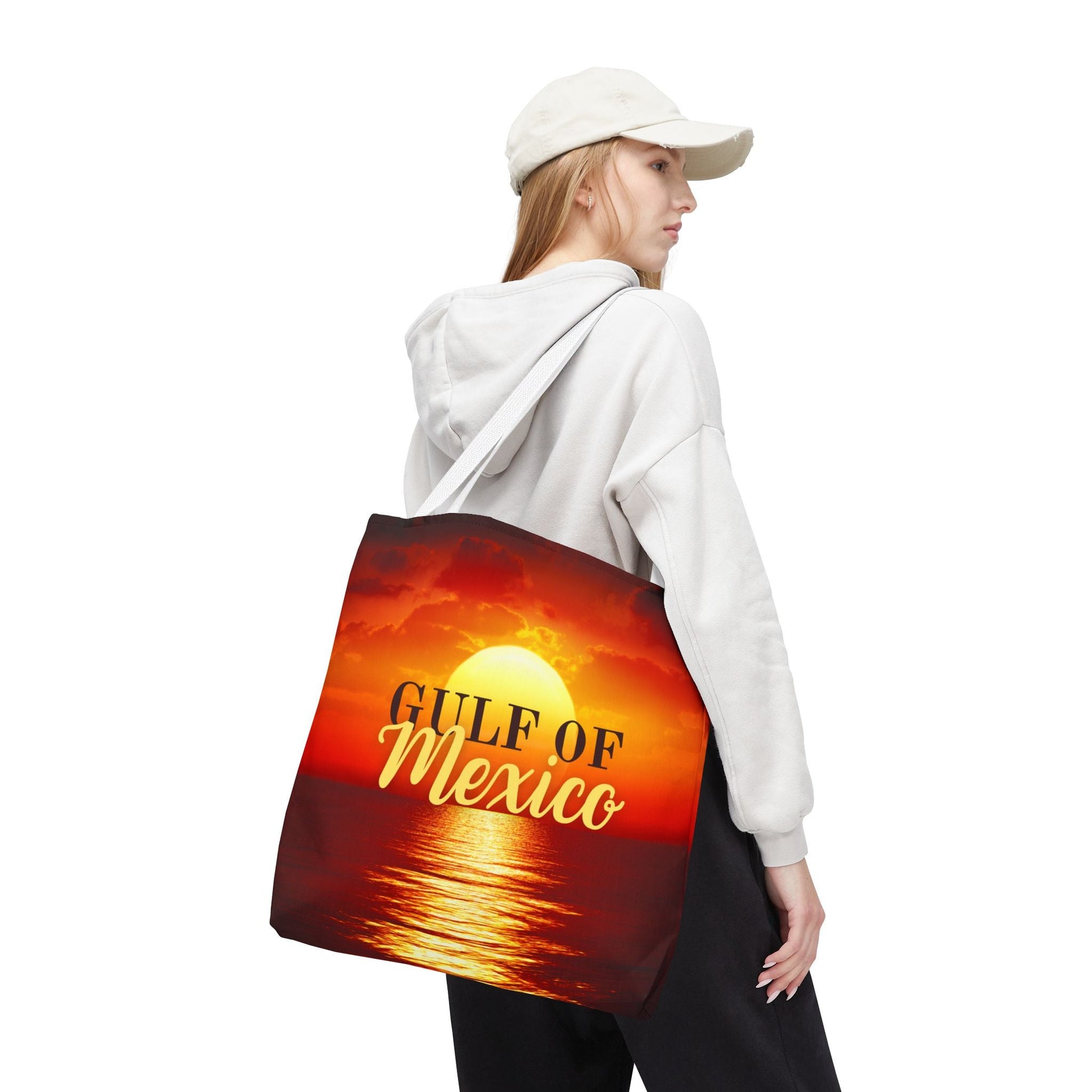 Gulf of Mexico Sunset Tote Bag - Chic Beach Accessory Printify