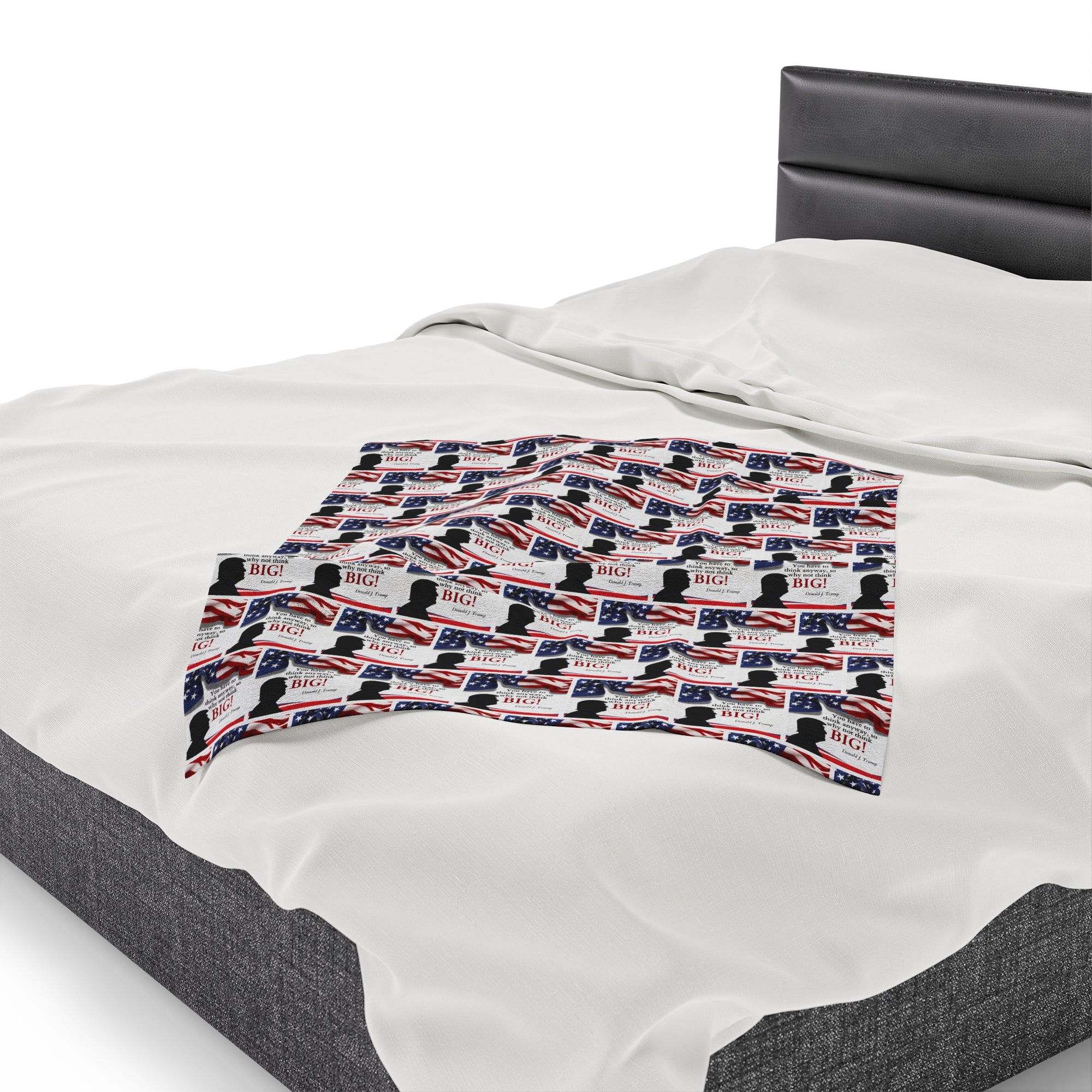Trump: Think Big Velveteen Plush Blanket