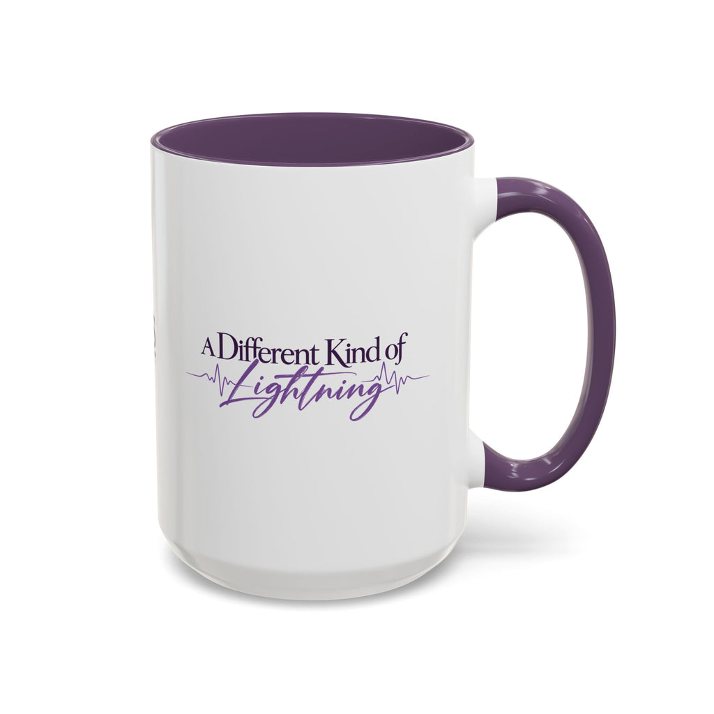 A Different Kind of Lightning | Epilepsy Awareness Two-Tone Coffee Mug (11oz/15oz)