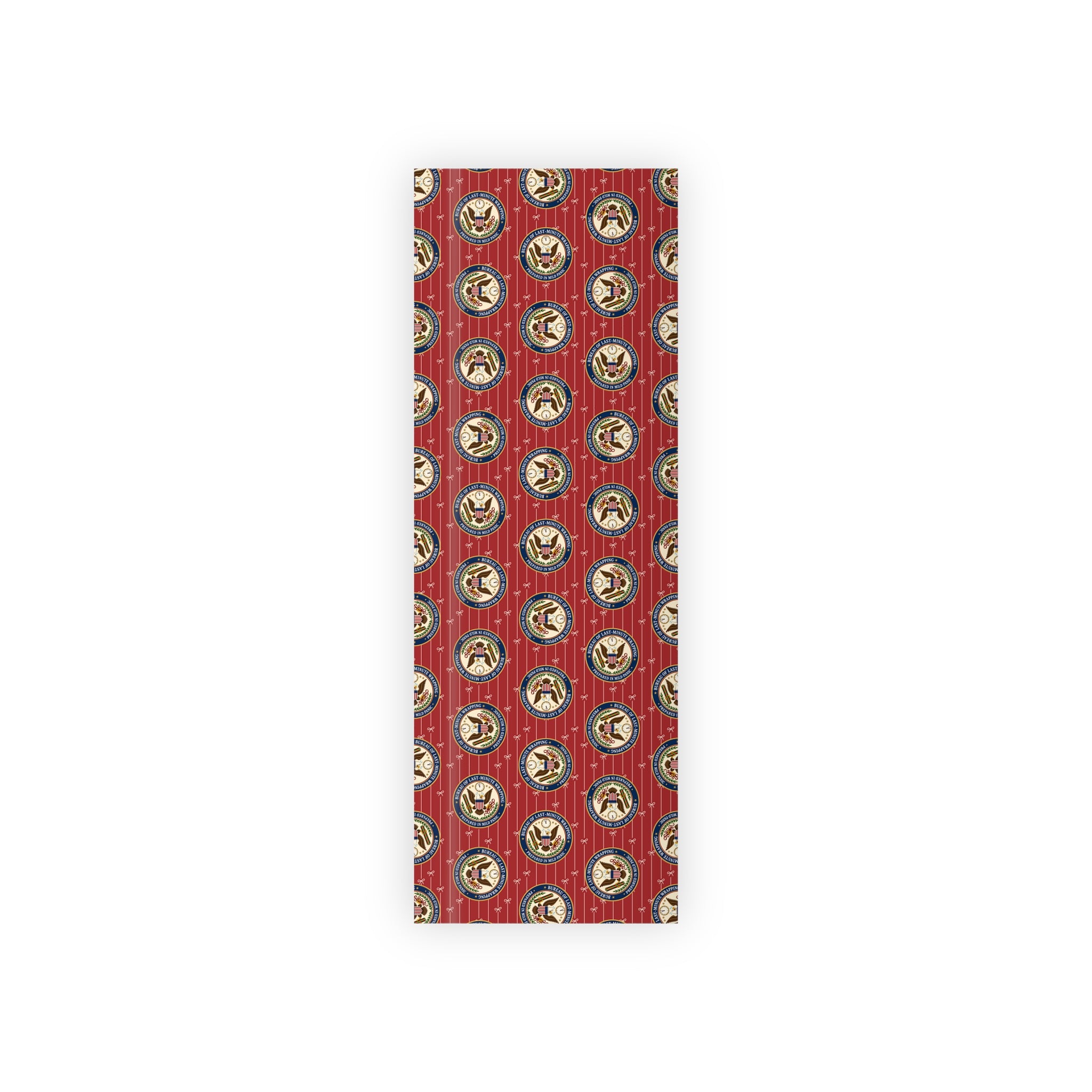 Bureau of Last-Minute Wrapping Funny Christmas Gift Wrap