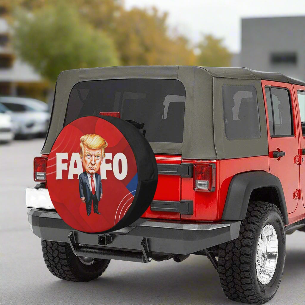 Trump FAFO Spare Tire Cover (Medium)(16")