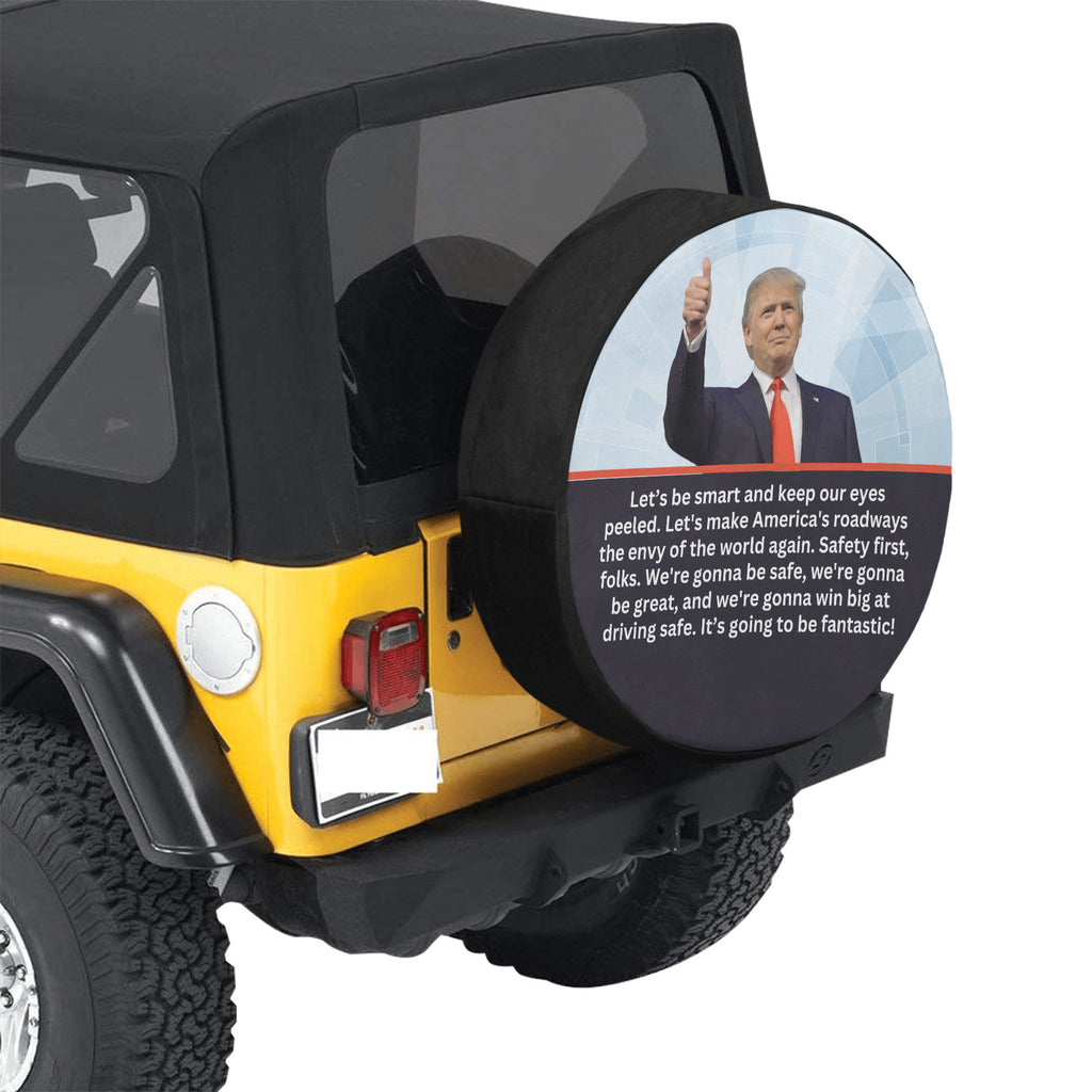 Trump Safe Spare Tire Cover (Medium)(16")