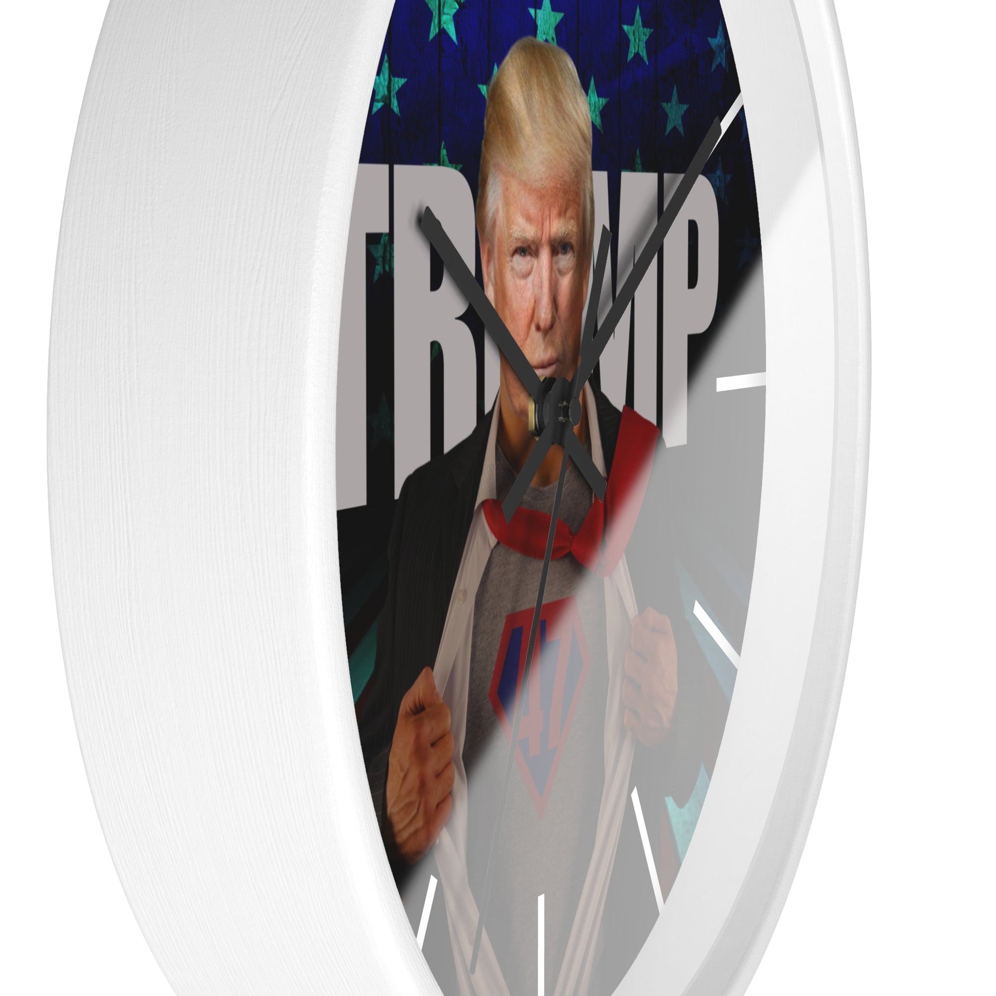 Trump 47 Wall Clock