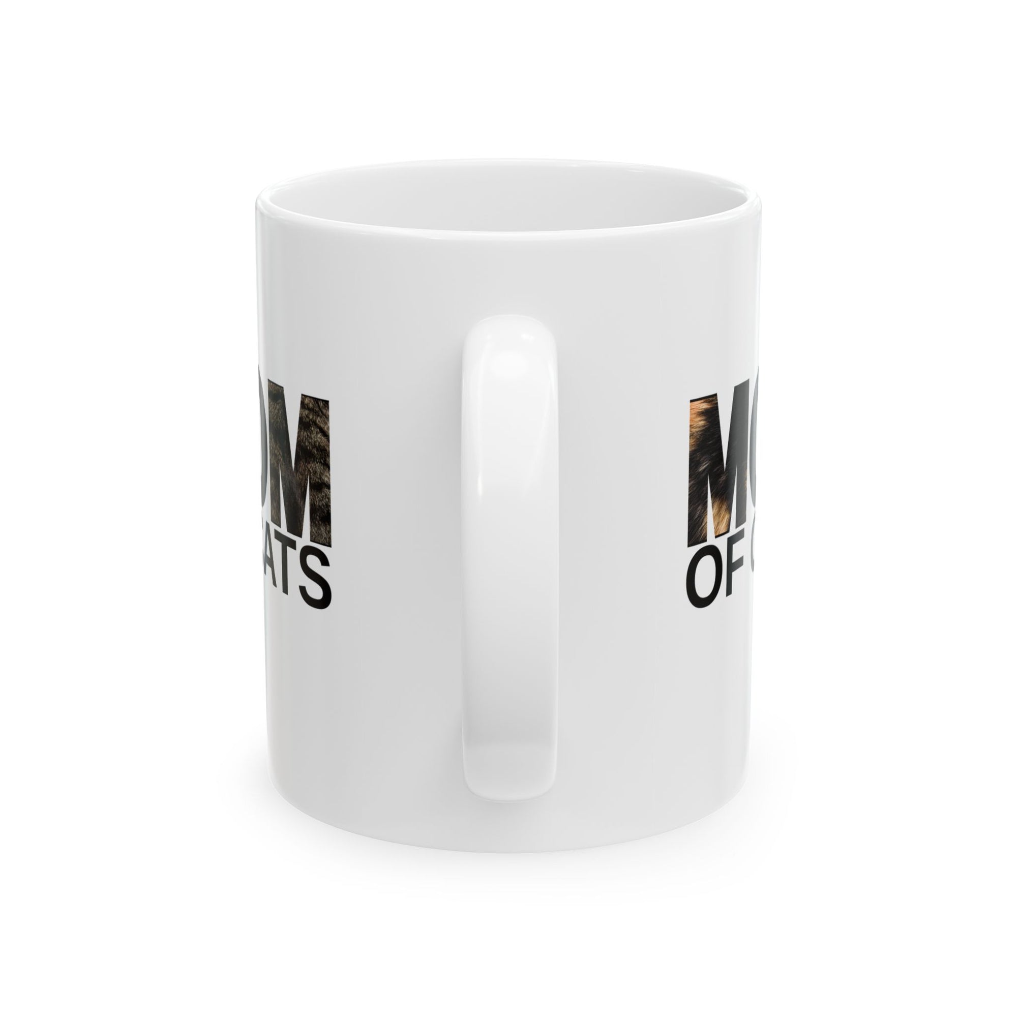 Mom of Cats Ceramic Mug - Perfect Gift for Cat Lovers