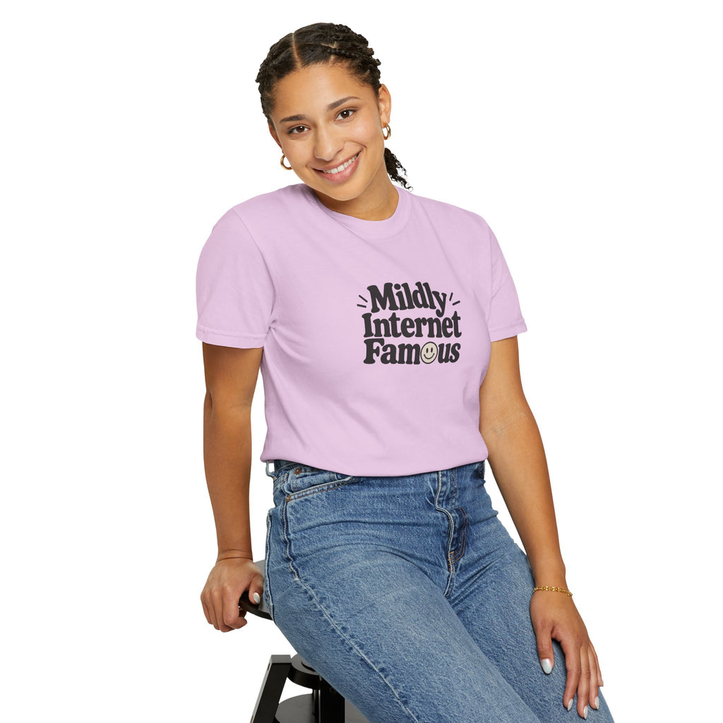 Mildly Internet Famous T-Shirt | Funny Social Media Tee